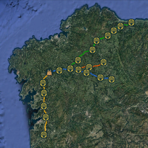 Rutas del camino